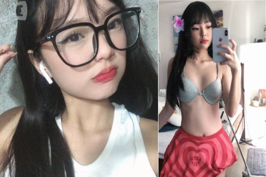 Em nhìn ngây thơ nhưng dâm đãng